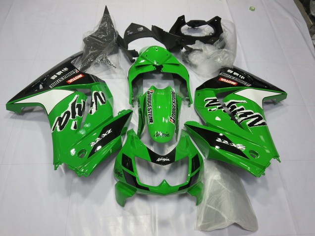 Green Ninja Kawasaki Ninja 250 Fairings 2008-2013 Outlets