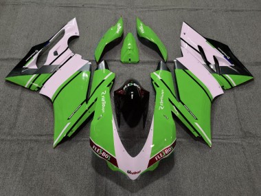Green OEM Style Ducati 959 1299 Fairings 2015-2017 Outlets
