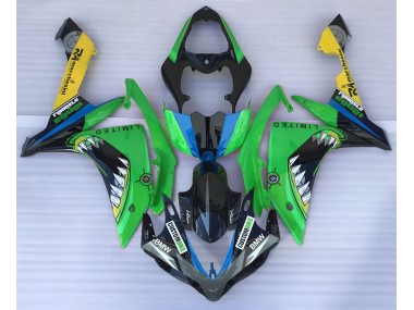 Green Shark Yamaha R1 Fairings 2007-2008 Outlets