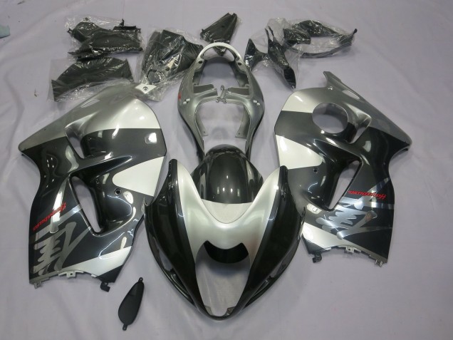 Grey and Silver Suzuki GSXR 1300 Fairings 1997-2007 Outlets Grey and Silver Suzuki GSXR 1300 Fairings 1997-2007 Outlets