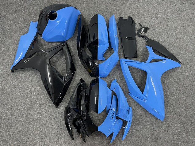 Half Blue and Black Suzuki GSXR 600-750 Fairings 2006-2007 Outlets Half Blue and Black Suzuki GSXR 600-750 Fairings 2006-2007 Outlets