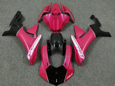 Hot Pink and Black Yamaha R1 Fairings 2015-2019 Outlets