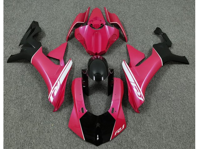 Hot Pink and Black Yamaha R1 Fairings 2015-2019 Outlets Hot Pink and Black Yamaha R1 Fairings 2015-2019 Outlets