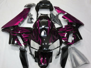 Hot Pink Flames Honda CBR600RR Fairings 2003-2004 Outlets