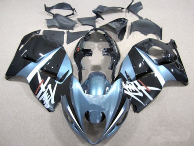 Light Blue and Black Suzuki GSXR 1300 Fairings 1997-2007 Outlets Light Blue and Black Suzuki GSXR 1300 Fairings 1997-2007 Outlets