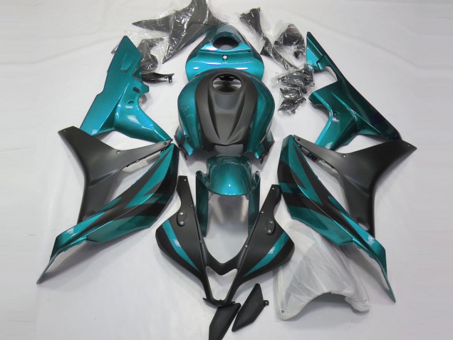 Light Blue and Matte Black Honda CBR600RR Fairings 2007-2008 Outlets Light Blue and Matte Black Honda CBR600RR Fairings 2007-2008 Outlets
