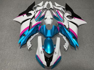 Light Blue and Pink Yamaha R6 Fairings 2017-2019 Outlets