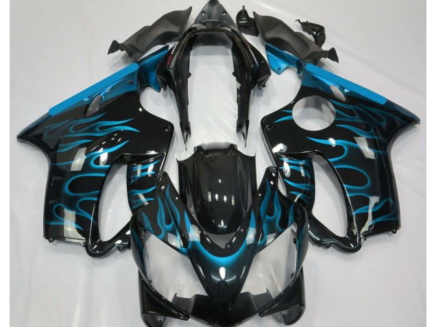 Light Blue Flame Honda CBR600 F4i Fairings 2004-2007 Outlets Light Blue Flame Honda CBR600 F4i Fairings 2004-2007 Outlets