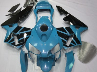 Light Blue & Gloss Black Honda CBR600RR Fairings 2003-2004 Outlets