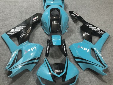 Light Blue & Logos Honda CBR600RR Fairings 2013-2020 Outlets
