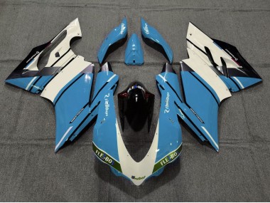 Light Blue OEM Style Ducati 959 1299 Fairings 2015-2017 Outlets
