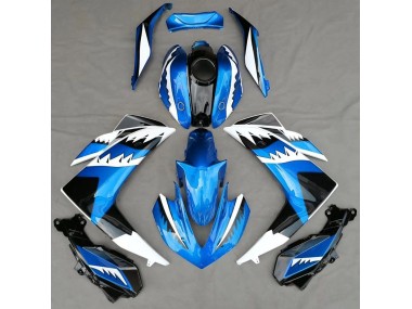 Light Blue Shark Yamaha R3 Fairings 2015-2018 Outlets