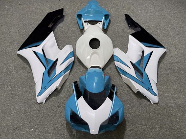 Light Blue White and Black Gloss Honda CBR1000RR Fairings 2004-2005 Outlets