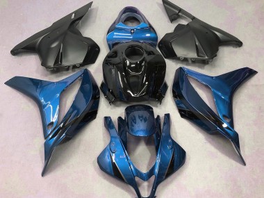 Light Blue with Black Honda CBR600RR Fairings 2009-2012 Outlets