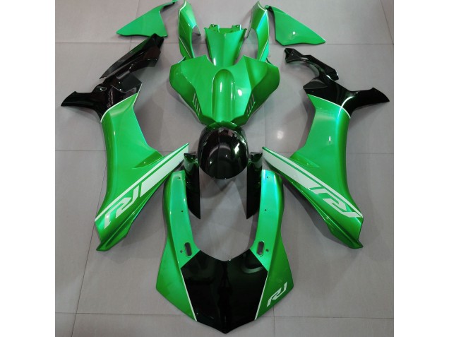 Lizard Green and Black Yamaha R1 Fairings 2015-2019 Outlets Lizard Green and Black Yamaha R1 Fairings 2015-2019 Outlets