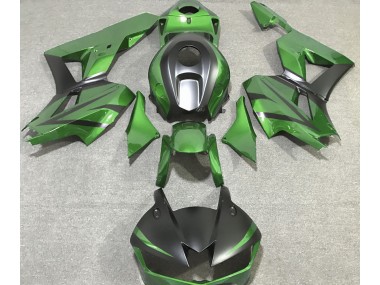Lizard Green and Matte Black Honda CBR600RR Fairings 2013-2020 Outlets