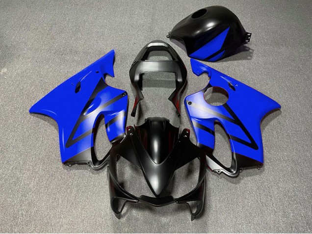 Matte Black and Blue Honda CBR600 F4i Fairings 2001-2003 Outlets Matte Black and Blue Honda CBR600 F4i Fairings 2001-2003 Outlets