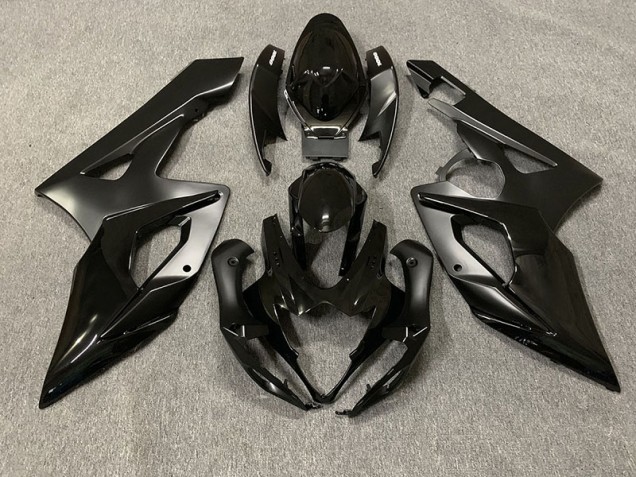 Matte Black and Gloss Black Suzuki GSXR 1000 Fairings 2005-2006 Outlets Matte Black and Gloss Black Suzuki GSXR 1000 Fairings 2005-2006 Outlets