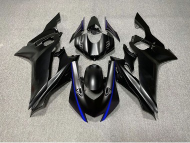 Matte Black & Blue Accents Yamaha R6 Fairings 2017-2019 Outlets