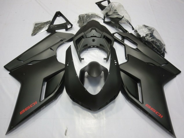 Matte Black Ducati 848 1098 1198 Fairings 2007-2012 Outlets Matte Black Ducati 848 1098 1198 Fairings 2007-2012 Outlets