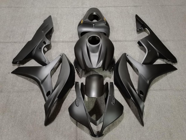 Matte Black Gold Decals Honda CBR600RR Fairings 2007-2008 Outlets Matte Black Gold Decals Honda CBR600RR Fairings 2007-2008 Outlets