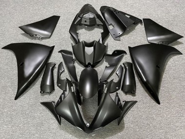 Matte Black & Gold Yamaha R1 Fairings 2009-2012 Outlets