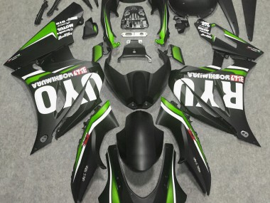 Matte Black & Green Suzuki GSXR 1000 Fairings 2017-2019 Outlets