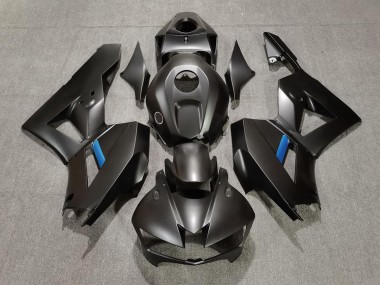 Matte Black & Light Blue Honda CBR600RR Fairings 2013-2020 Outlets