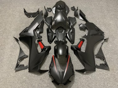 Matte Black & Red Honda CBR1000RR Fairings 2017-2019 Outlets