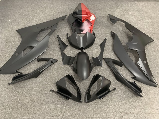 Matte Black & Red Yamaha R6 Fairings 2008-2016 Outlets Matte Black & Red Yamaha R6 Fairings 2008-2016 Outlets
