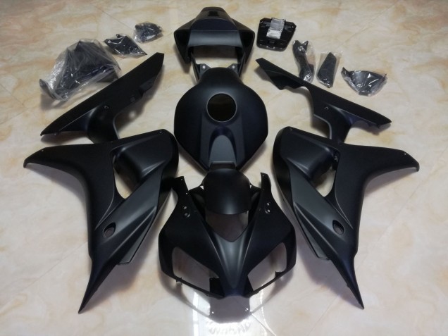 Matte Black w logos Honda CBR1000RR Fairings 2008-2011 Outlets Matte Black w logos Honda CBR1000RR Fairings 2008-2011 Outlets