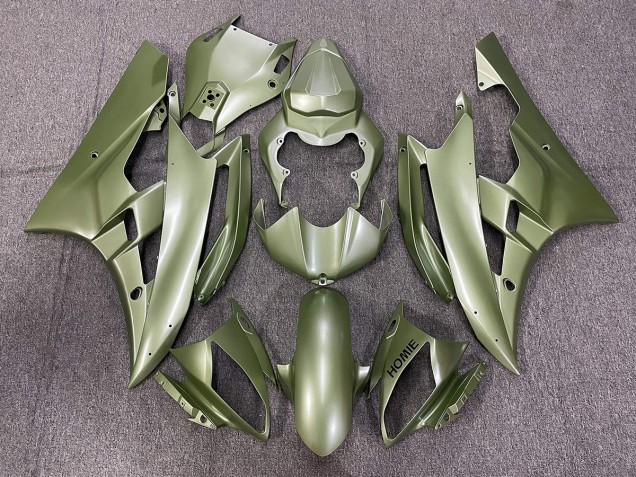 Matte Green Yamaha R6 Fairings 2006-2007 Outlets Matte Green Yamaha R6 Fairings 2006-2007 Outlets