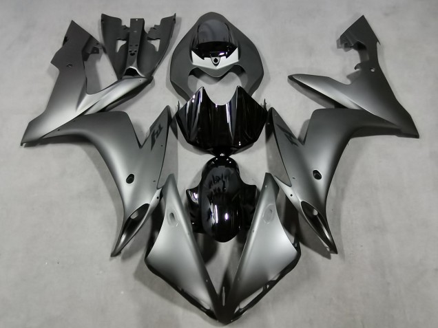 Matte Grey & Gloss Black Yamaha R1 Fairings 2004-2006 Outlets Matte Grey & Gloss Black Yamaha R1 Fairings 2004-2006 Outlets