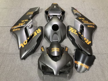Matte Grey Orange Repsol Honda CBR1000RR Fairings 2004-2005 Outlets