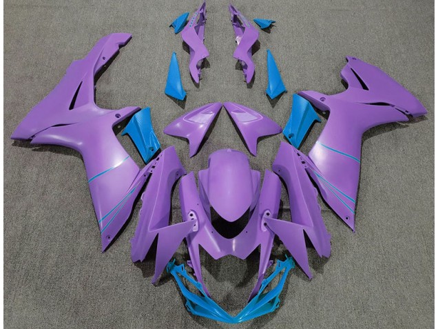 Matte Purple & Blue Suzuki GSXR 600-750 Fairings 2011-2020 Outlets Matte Purple & Blue Suzuki GSXR 600-750 Fairings 2011-2020 Outlets