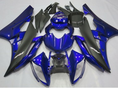 Metallic Blue & Black Yamaha R6 Fairings 2006-2007 Outlets