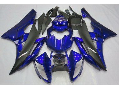 Metallic Blue & Black Yamaha R6 Fairings 2006-2007 Outlets