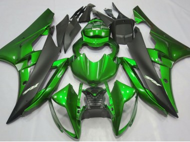 Metallic Green & Black Yamaha R6 Fairings 2006-2007 Outlets