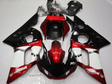 Metallic Red Yamaha R6 Fairings 1998-2002 Outlets