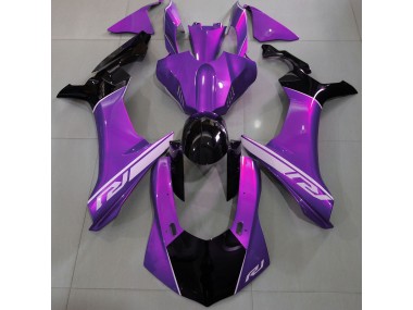 Mood Purple and Black Yamaha R1 Fairings 2015-2019 Outlets