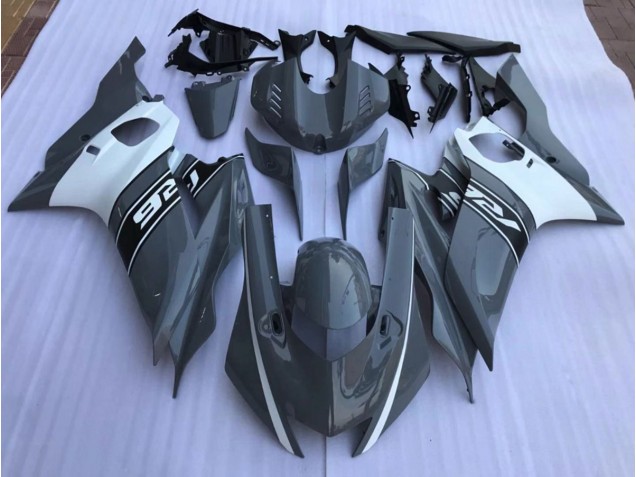 Nardo Grey and White Yamaha R6 Fairings 2017-2019 Outlets Nardo Grey and White Yamaha R6 Fairings 2017-2019 Outlets
