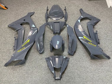 Nardo Grey & Yellow Kawasaki ZX10R Fairings 2011-2015 Outlets