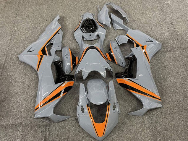 Nardo with Orange Stripes Honda CBR1000RR Fairings 2017-2019 Outlets Nardo with Orange Stripes Honda CBR1000RR Fairings 2017-2019 Outlets