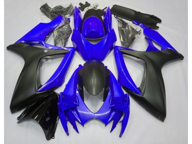 Ocean Blue Suzuki GSXR 600-750 Fairings 2006-2007 Outlets