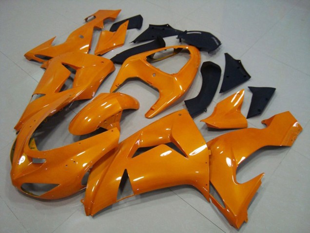 Orange Plain Kawasaki ZX10R Fairings 2006-2007 Outlets Orange Plain Kawasaki ZX10R Fairings 2006-2007 Outlets