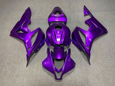 Pearl Purple Plain Honda CBR600RR Fairings 2007-2008 Outlets