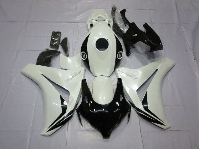 Pearl White and Black Honda CBR1000RR Fairings 2008-2011 Outlets Pearl White and Black Honda CBR1000RR Fairings 2008-2011 Outlets