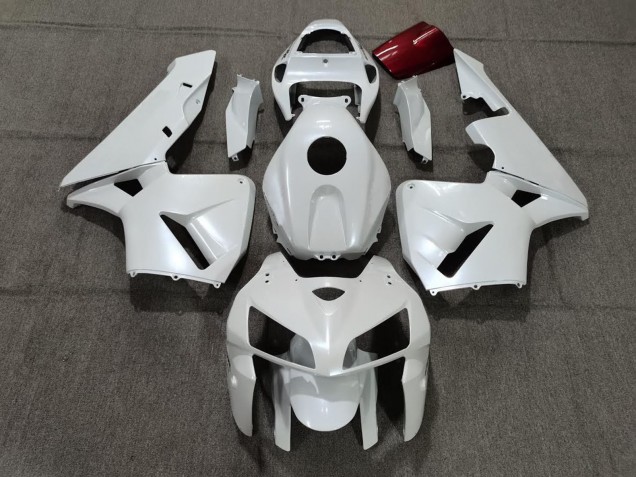 Pearl White & Logos Honda CBR600RR Fairings 2005-2006 Outlets Pearl White & Logos Honda CBR600RR Fairings 2005-2006 Outlets