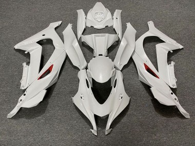 Pearl White Red Trim Kawasaki ZX10R Fairings 2016-2019 Outlets