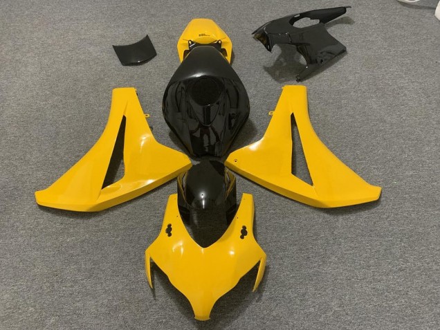 Pearl Yellow and Black Honda CBR1000RR Fairings 2008-2011 Outlets Pearl Yellow and Black Honda CBR1000RR Fairings 2008-2011 Outlets